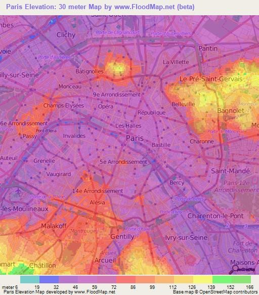 Mapa de física Paris